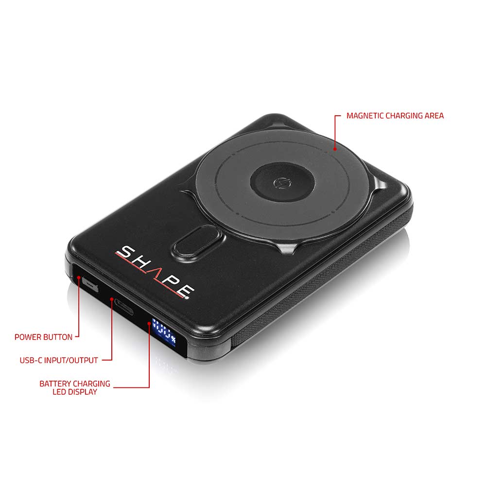 shape-mag-wireless-power-bank-10000-mah-magnetischer-tragbarer-charger image 1