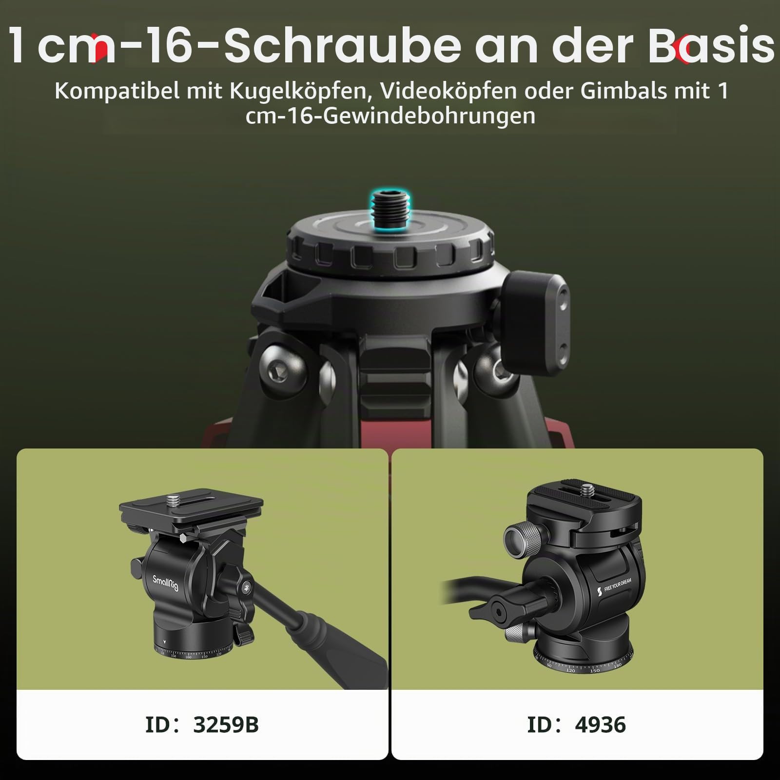 smallrig-ap-30-5474-aluminium-reise-stativ-172cm-mit-handy-clip-und-tasche image 4