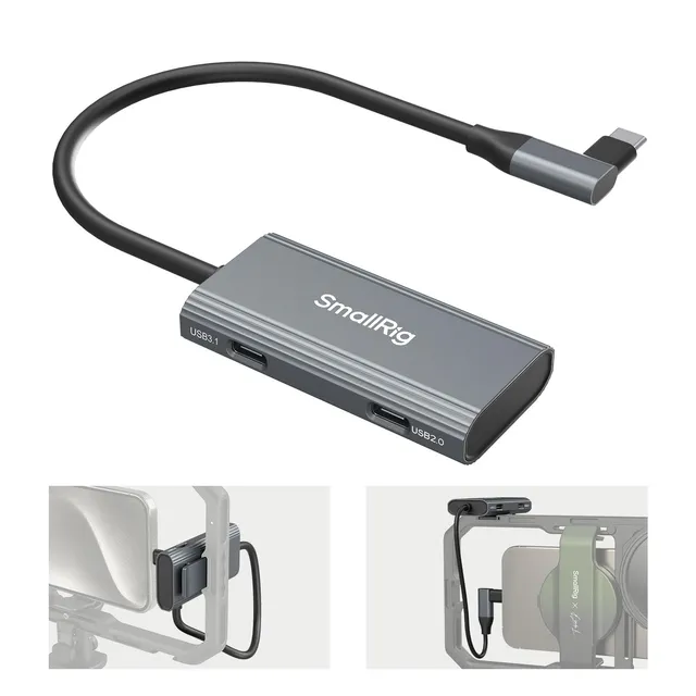 smallrig-4-in-1-usb-c-hub-mit-cold-shoe-mount-f-r-iphone-15-bis-17-4598 image 1