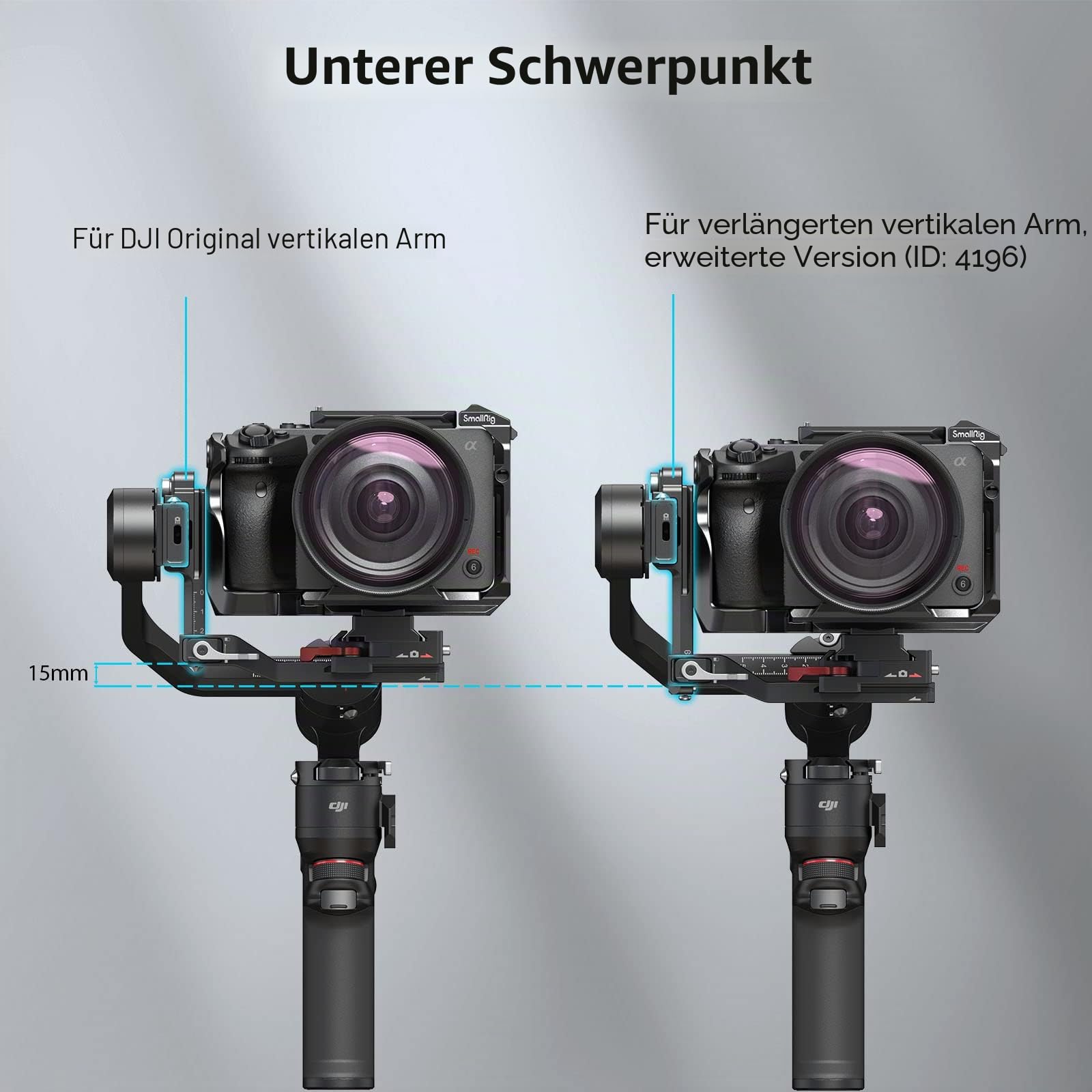 smallrig-4196-extended-vertical-arm-verl-ngerungsplatte-f-r-dji-rs-3-mini image 4