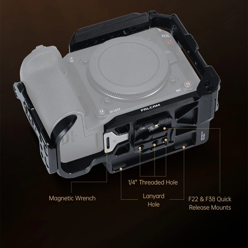 ulanzi-falcam-f22-f38-quick-release-camera-cage-f-r-canon-c50 image 4