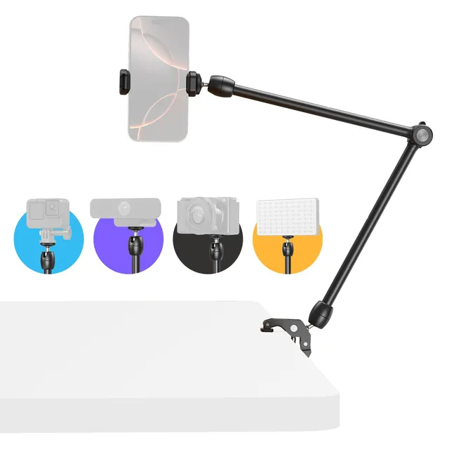 smallrig-5624-magic-arm-22-mit-klemme-und-handyhalterung image 1