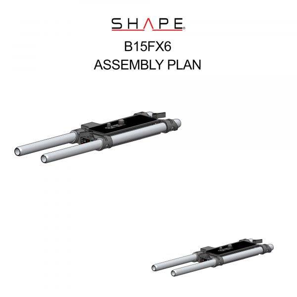 shape-sony-fx6-15-mm-baseplate-mit-12-rods image 7