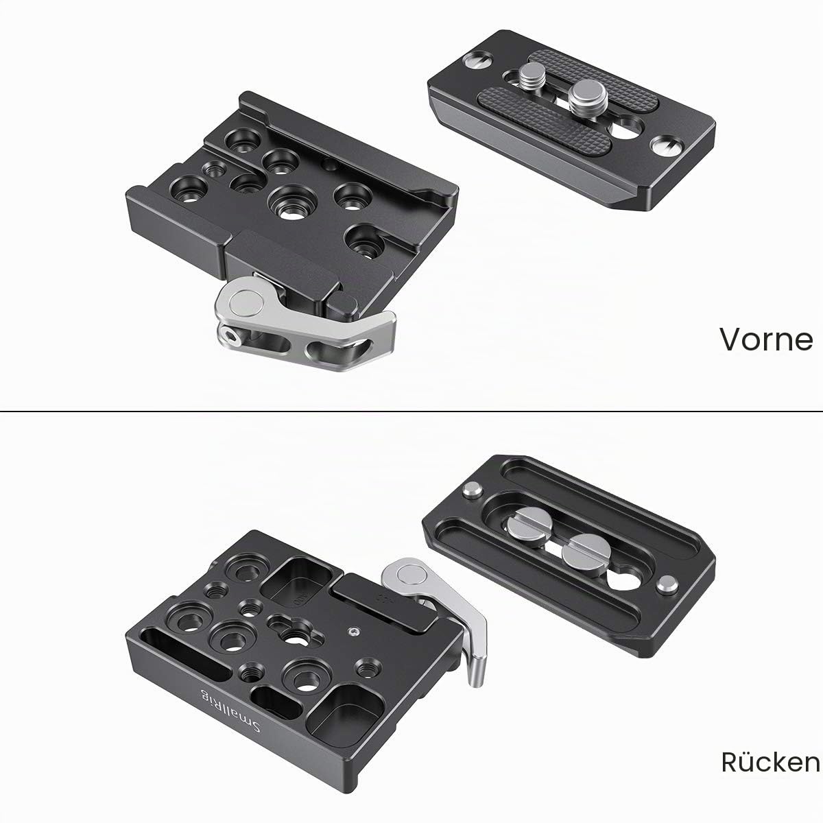 smallrig-quick-release-klemme-und-platte-f-r-arca-swiss-standard-2144b-mit-hebel image 7