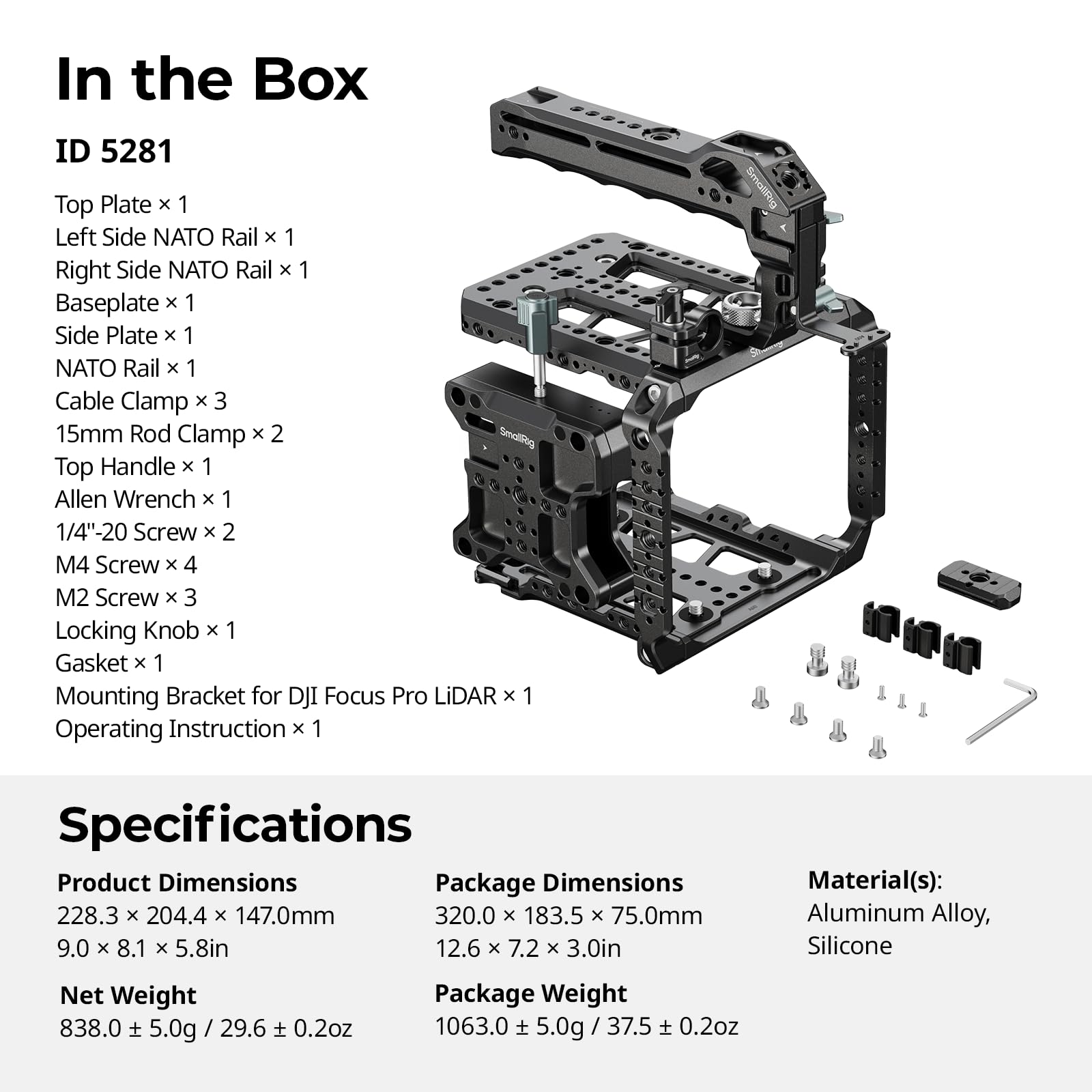 smallrig-5281-cage-kit-f-r-blackmagic-pyxis-6k-12k-modularer-kamerak-fig image 8