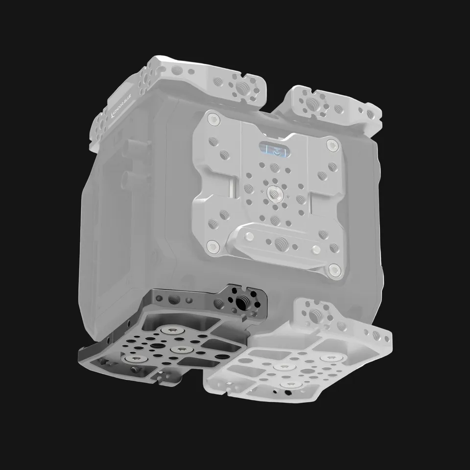 kondor-blue-pyxis-6k-12k-cage-system-bottom-half-plate-bodenplatte image 1