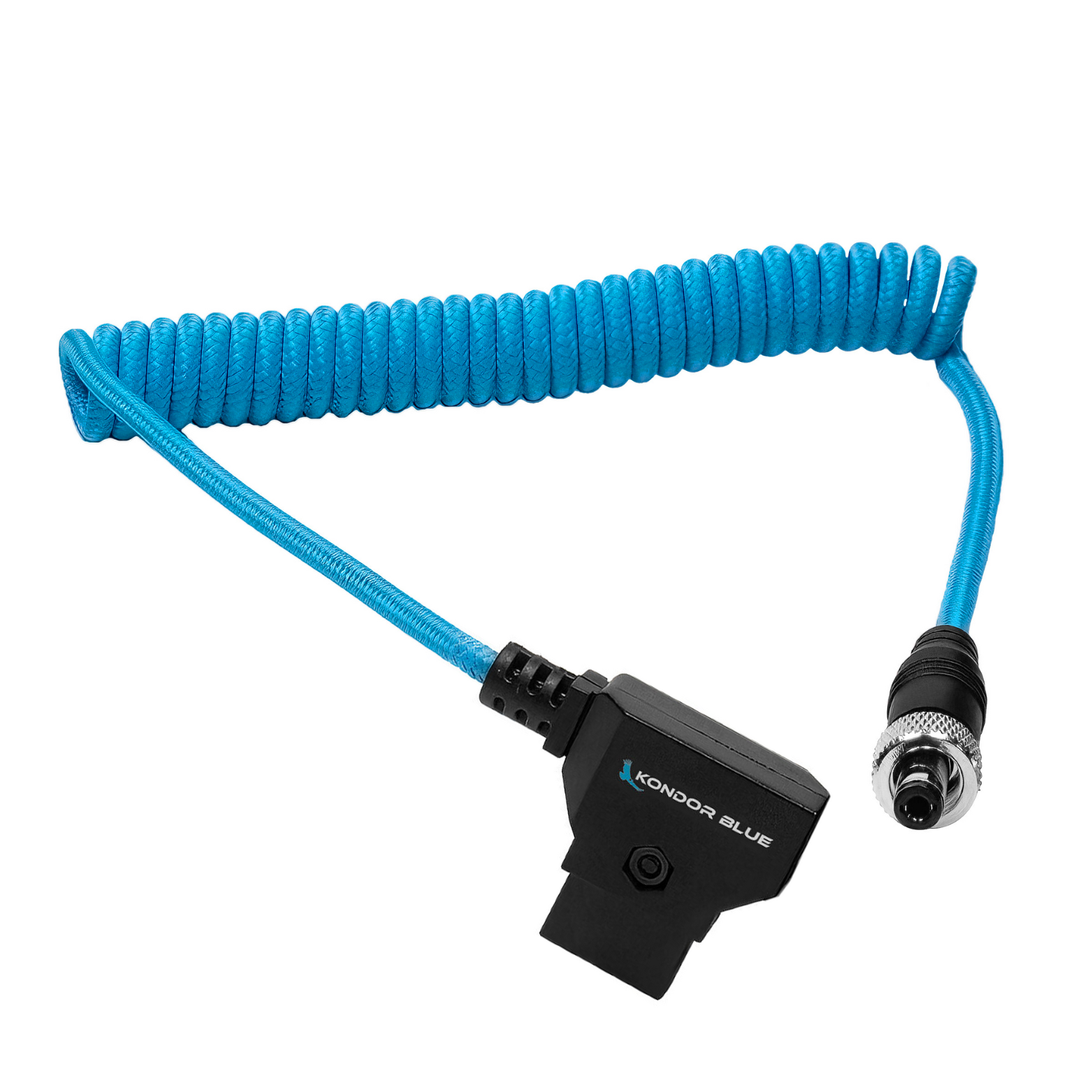 kondor-blue-coiled-d-tap-auf-locking-dc-2-1mm-kabel-stromkabel image 1
