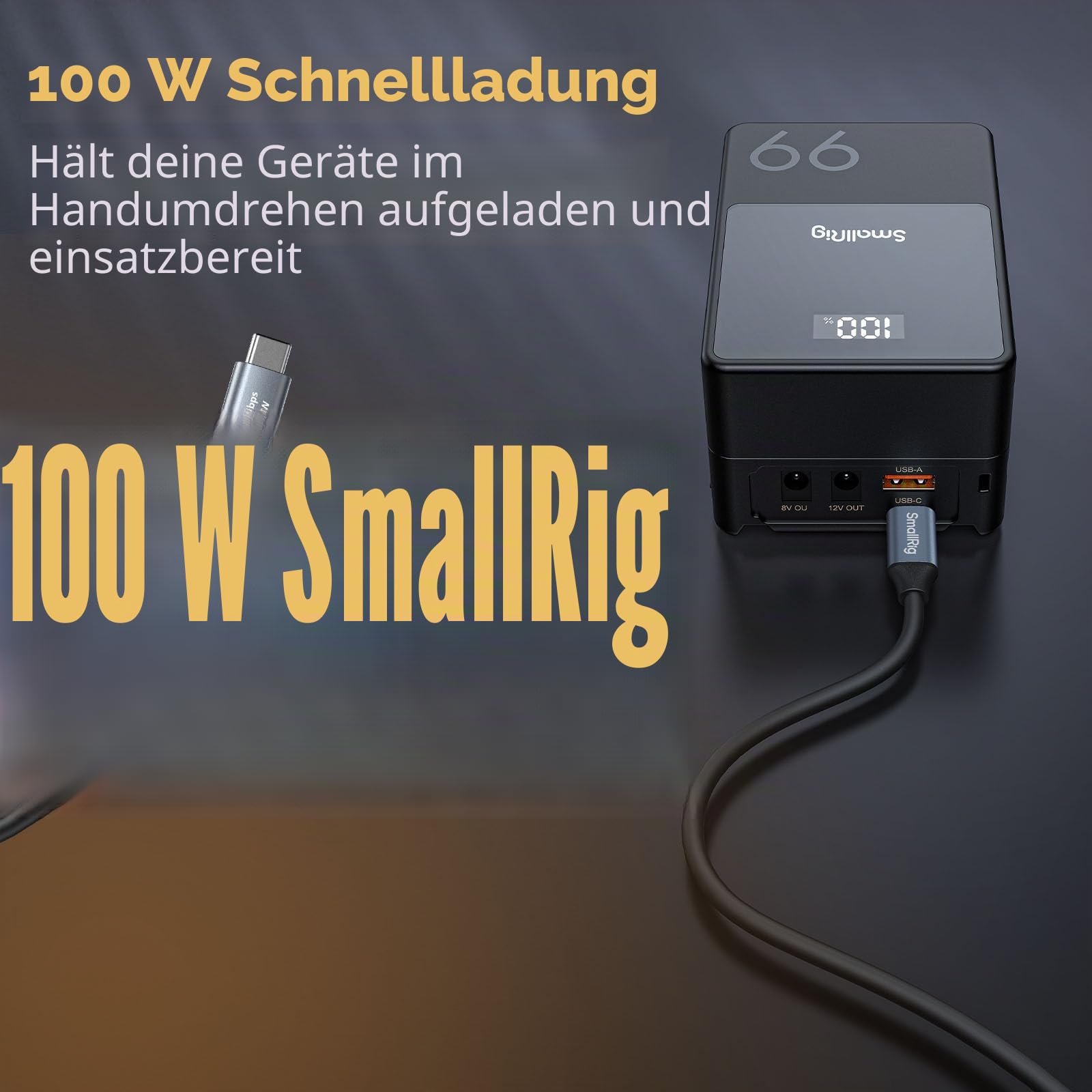 smallrig-4788-usb-c-datenkabel-35-cm-20-gbit-s-100w-pd image 3