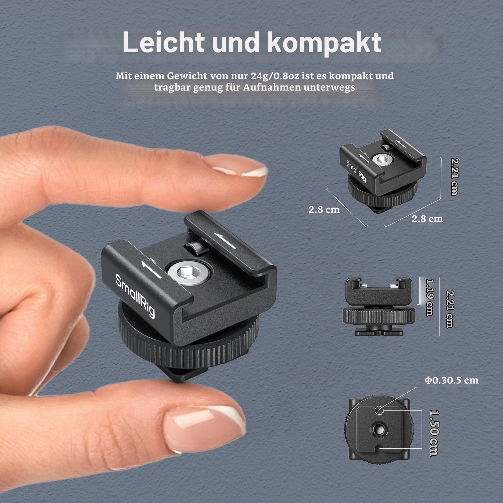 smallrig-cold-shoe-adapter-f-r-funkmikrofon-empf-nger-4822-mit-1-4-20-gewinde image 4