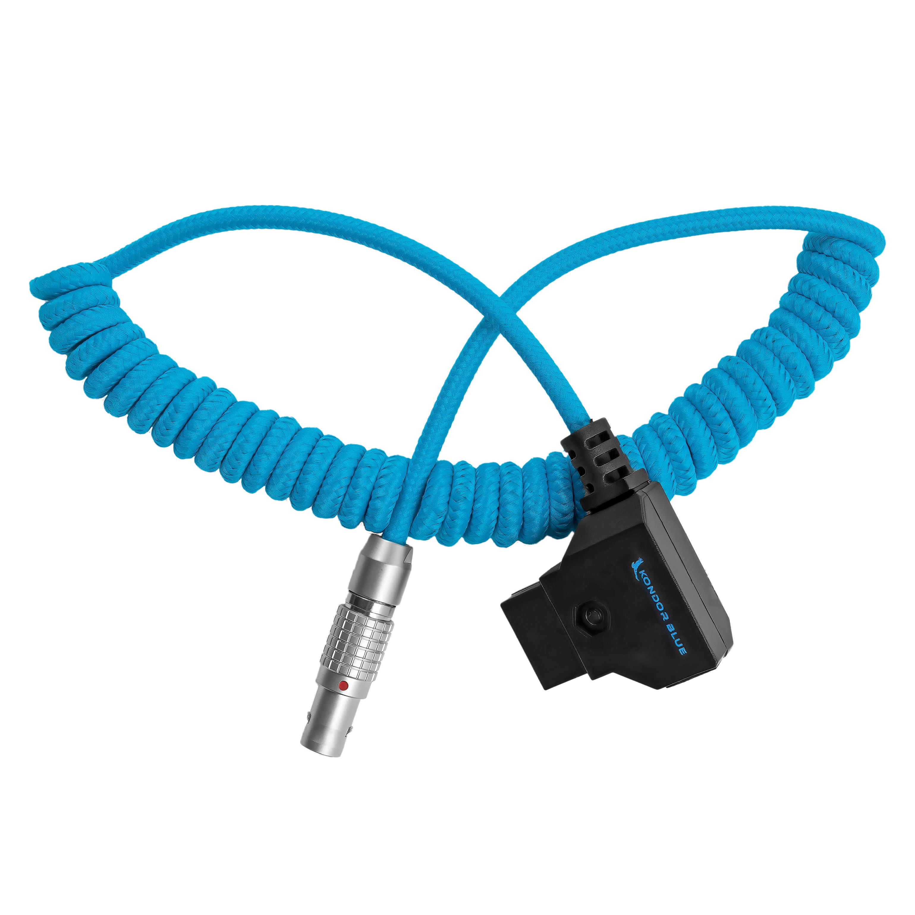 kondor-blue-coiled-d-tap-auf-lemo-2-pin-buchse-stromkabel-f-r-red-komodo image 3