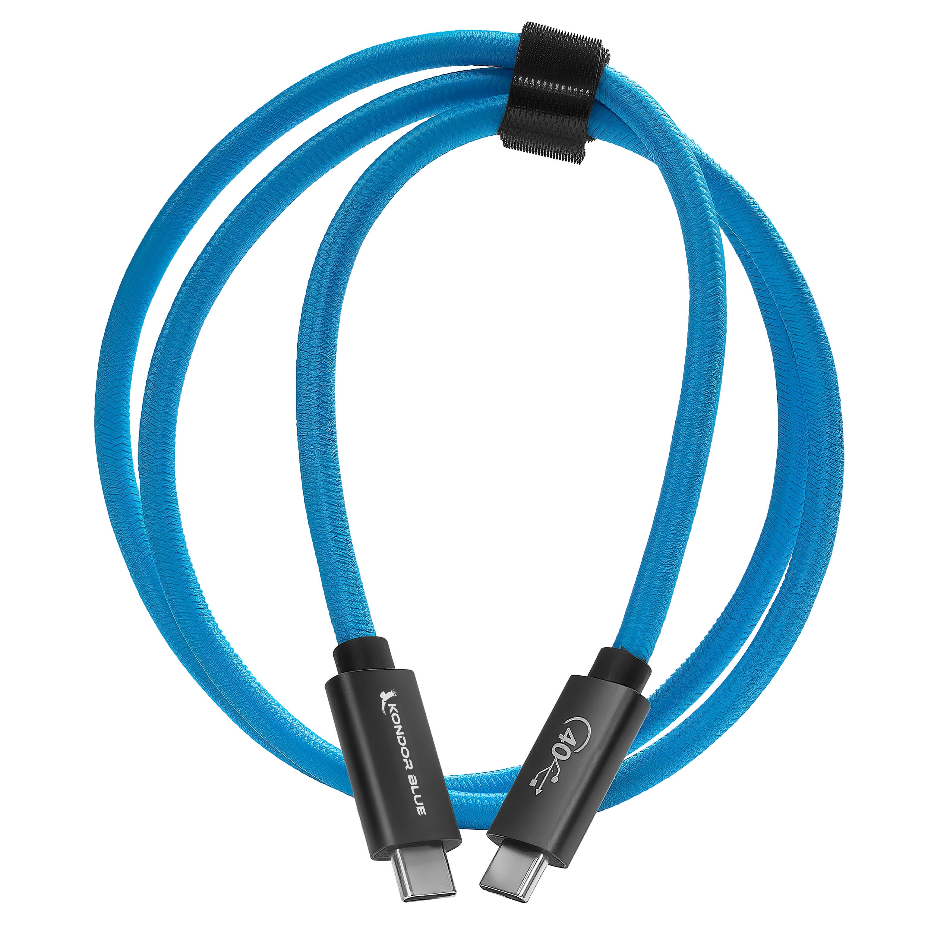 kondor-blue-thunderbolt-4-usb4-typ-c-kabel-40g-100w-datenkabel image 6