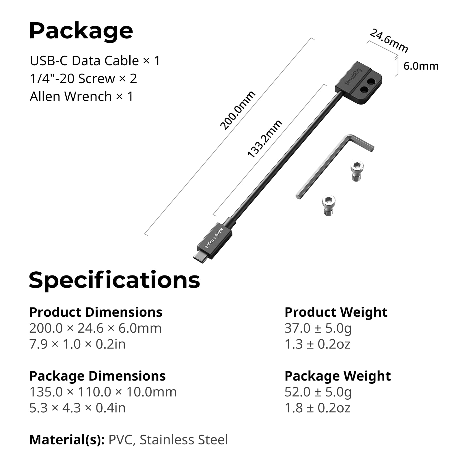 smallrig-5078-usb-c-datenkabel-20cm-240w-20gbit-s-f-r-k-fig image 6
