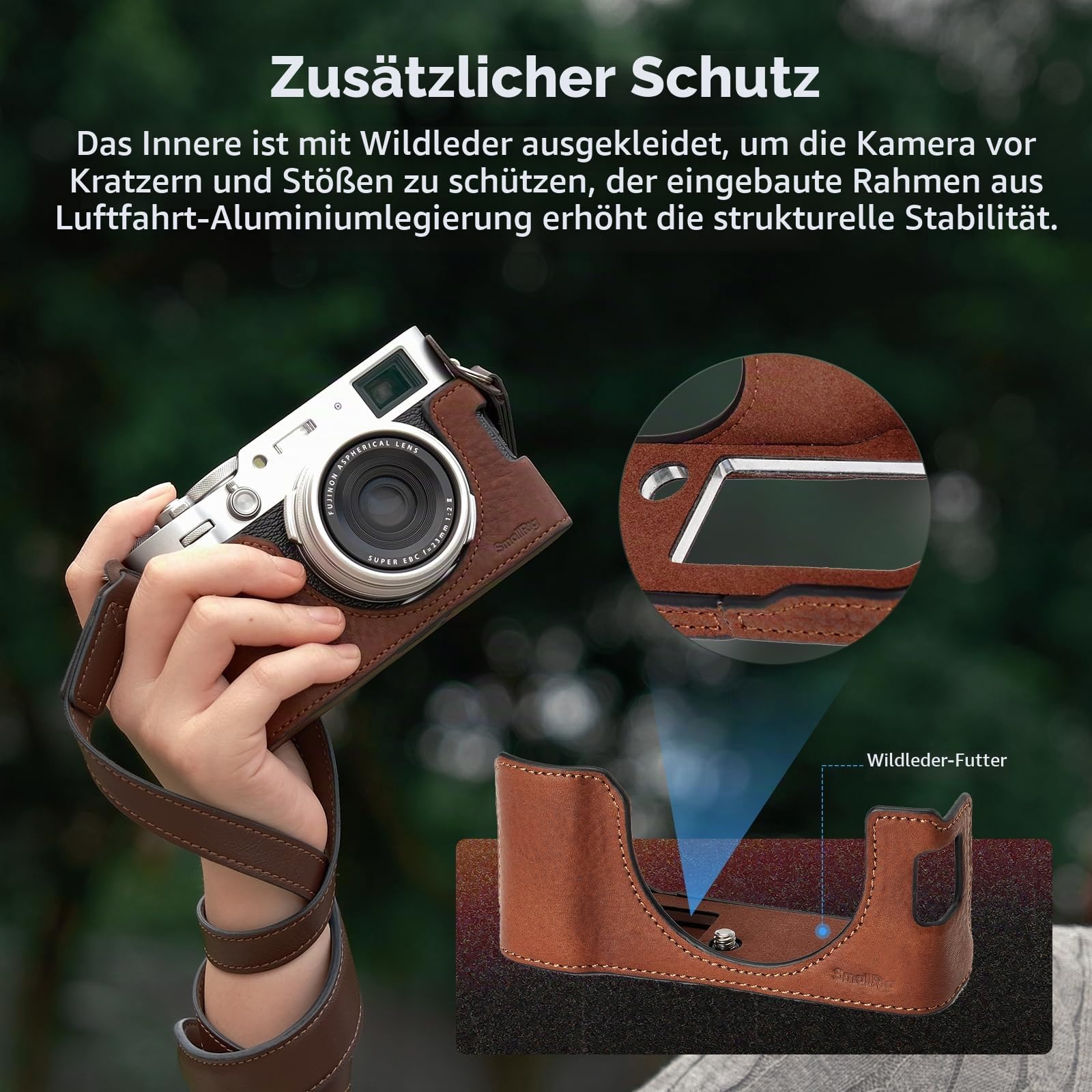 smallrig-4699-half-leather-case-kit-halbledertasche-braun-mit-schultergurt-f-r-f image 3