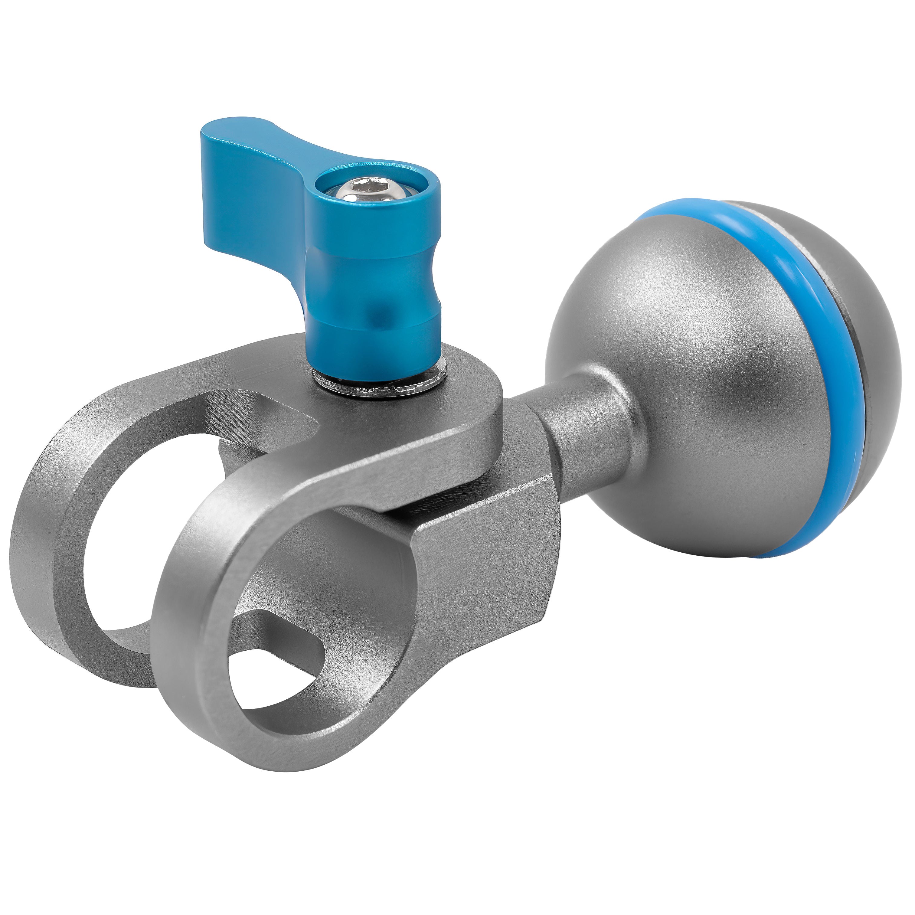 kondor-blue-ball-head-auf-15mm-rod-klemme-f-r-magic-arms image 2