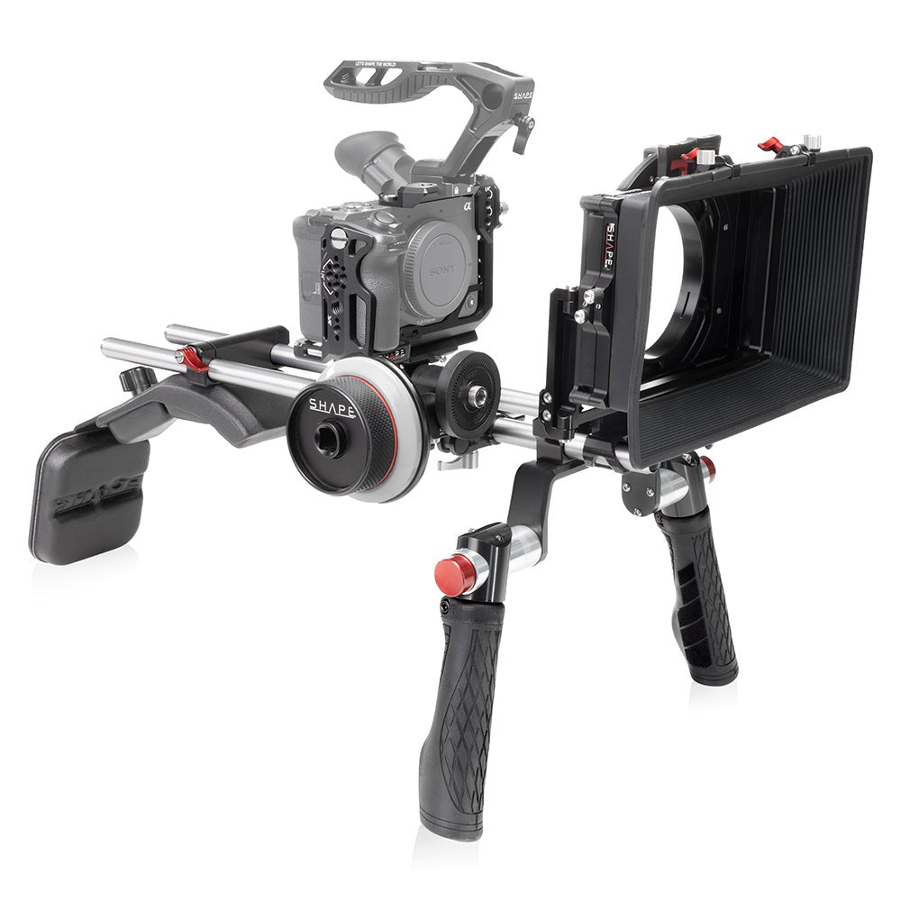 shape-shoulder-mount-matte-box-follow-focus-kit-f-r-sony-fx2-cage-rig-set image 2