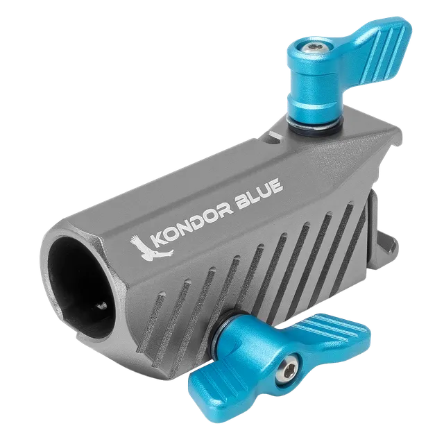 kondor-blue-baby-pin-5-8-spigot-receiver-auf-nato-klemme-adapter-f-r-lichtstativ image 1