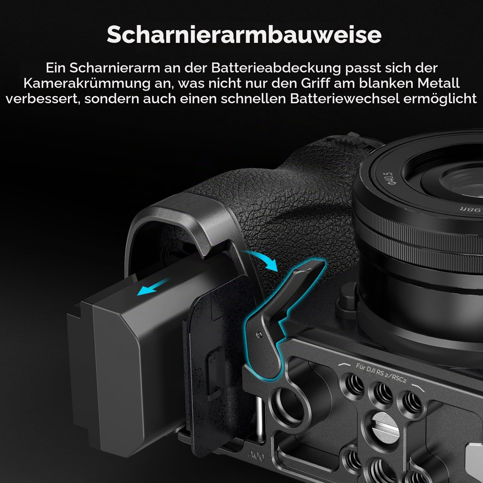 smallrig-4338-baseplate-f-r-sony-alpha-6700-mit-arca-swiss-schnellwechselplatte image 7