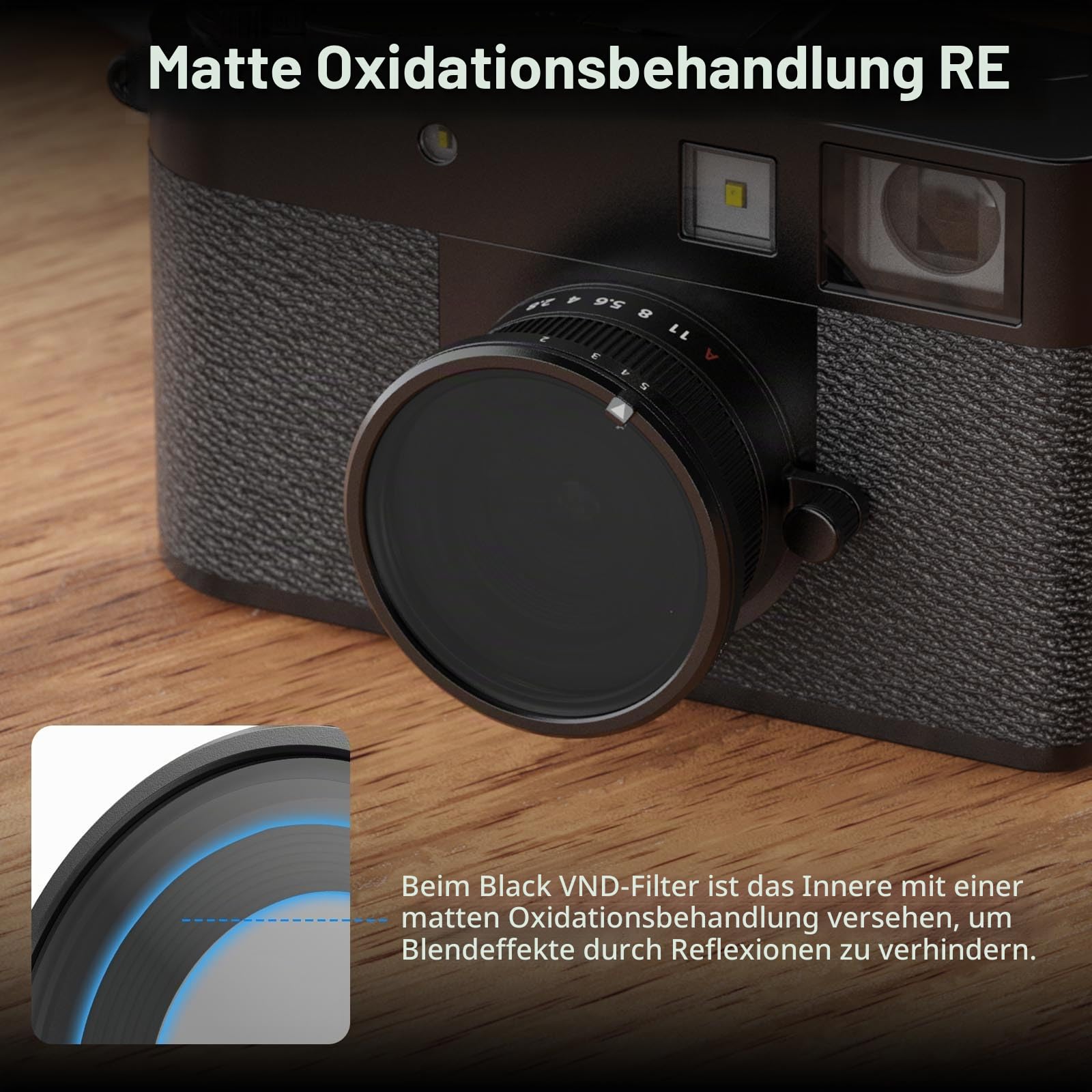 smallrig-magnetischer-vnd-filter-nd2-nd32-f-r-fujifilm-x-half-schwarz-5225 image 6