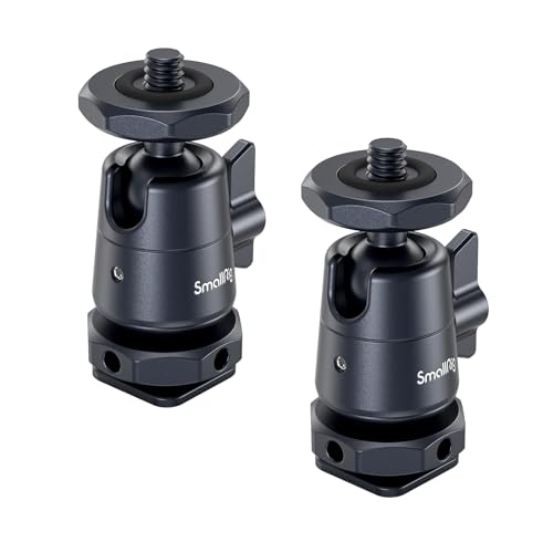 smallrig-mini-kugelkopf-mit-1-4-schraube-und-abnehmbarer-schuhhalterung image 8
