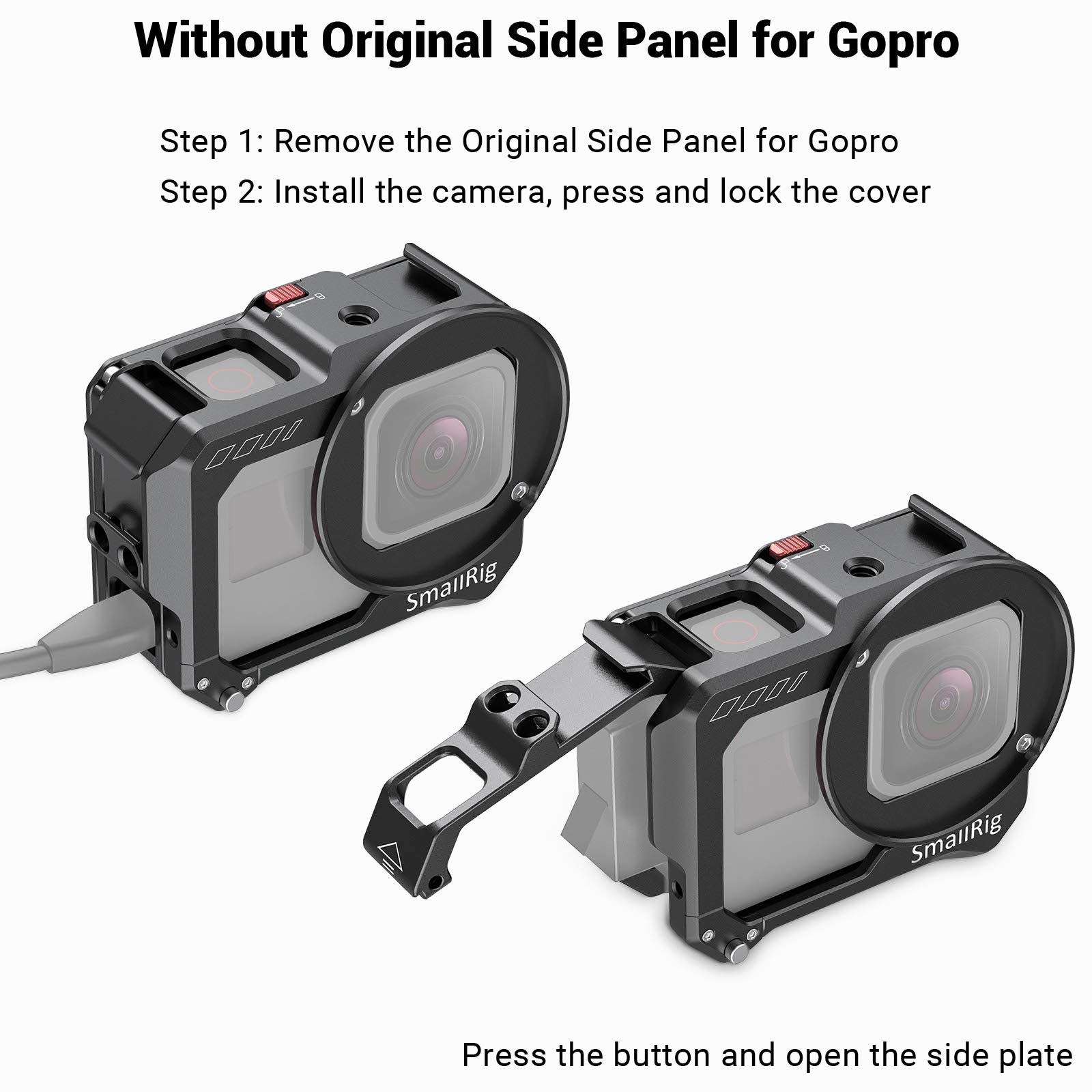 smallrig-cvg2678-vlogging-aluminium-cage-k-fig-mit-mikrofonadapterhalter-f-r-gop image 8