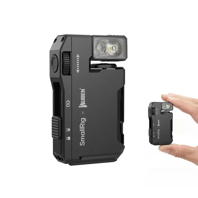 smallrig-mini-edc-taschenlampe-400-lumen-magnetisch-rgb-ip65 image 1