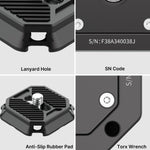 ulanzi-falcam-f38-schnellwechselsystem-basis-platte-aus-aluminium image 2