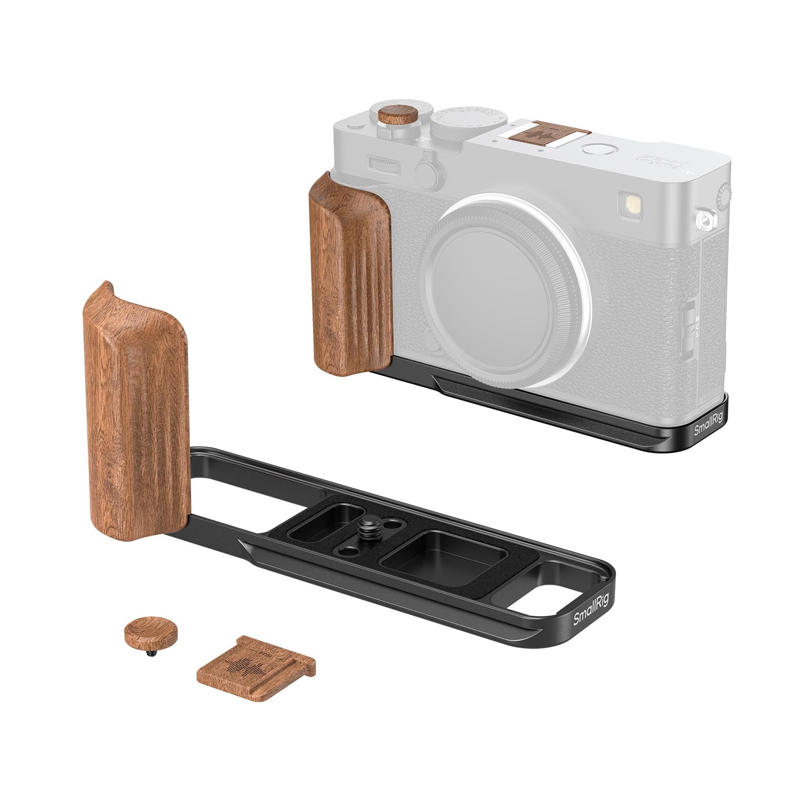 smallrig-5985-l-griff-palisander-f-r-fujifilm-x-e5-schwarz image 1