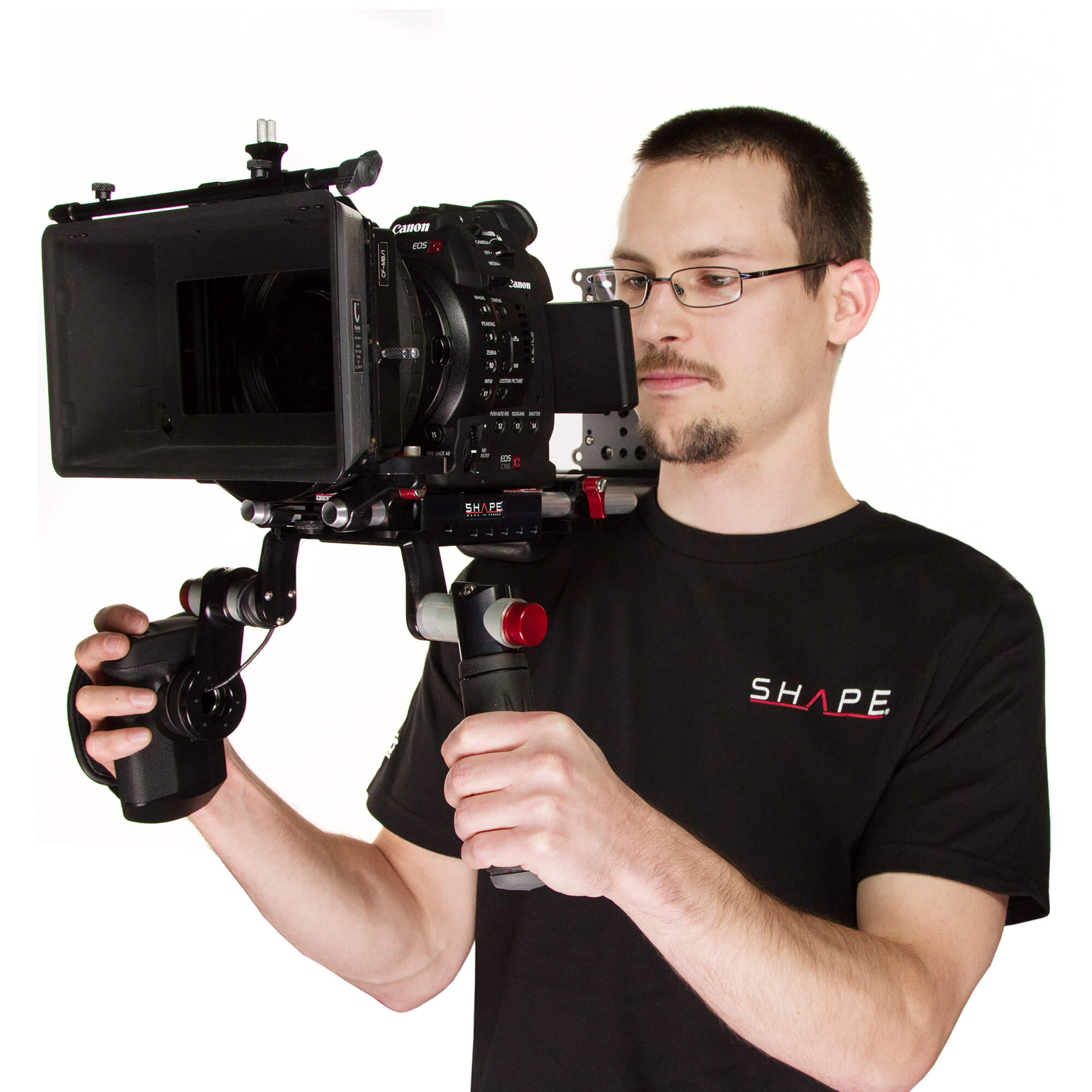 shape-offset-shoulder-mount-rig-f-r-canon-c100-c300-c500 image 3