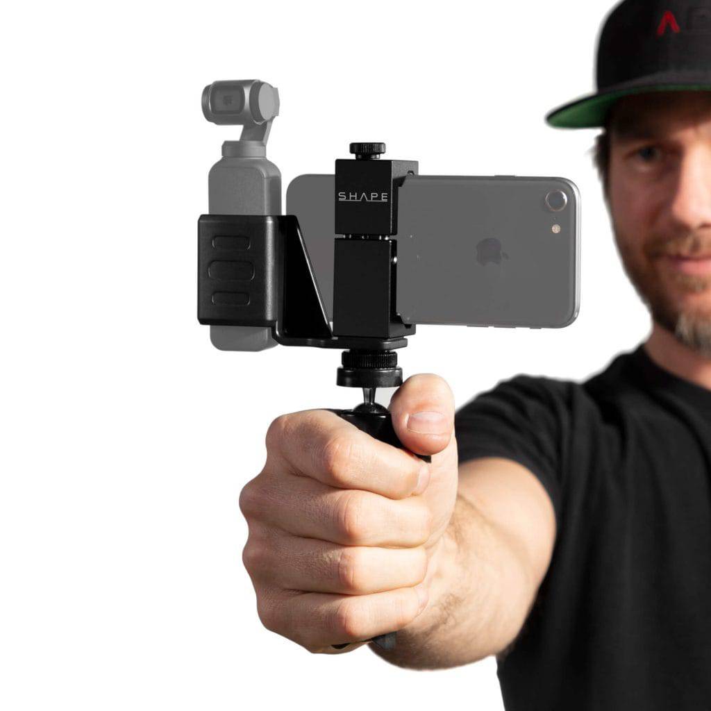 shape-security-bracket-mit-selfie-grip-tripod-f-r-dji-osmo-pocket image 2