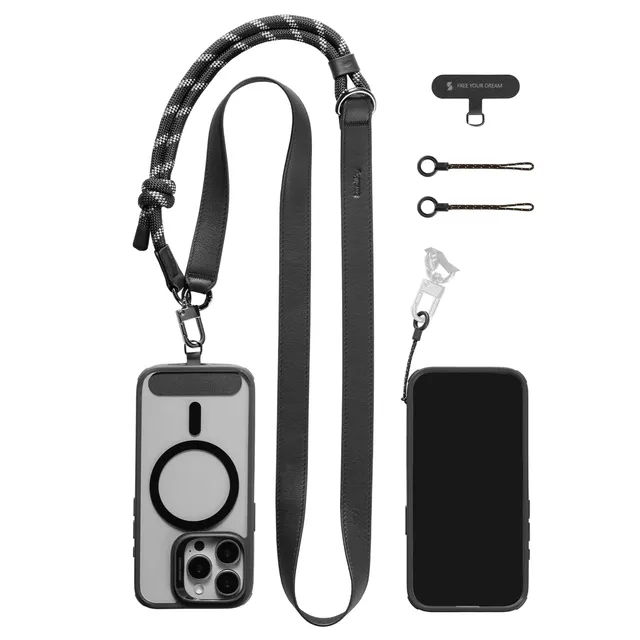 smallrig-4989-handy-schultergurt-leder-nylon-verstellbar-schwarz image 1