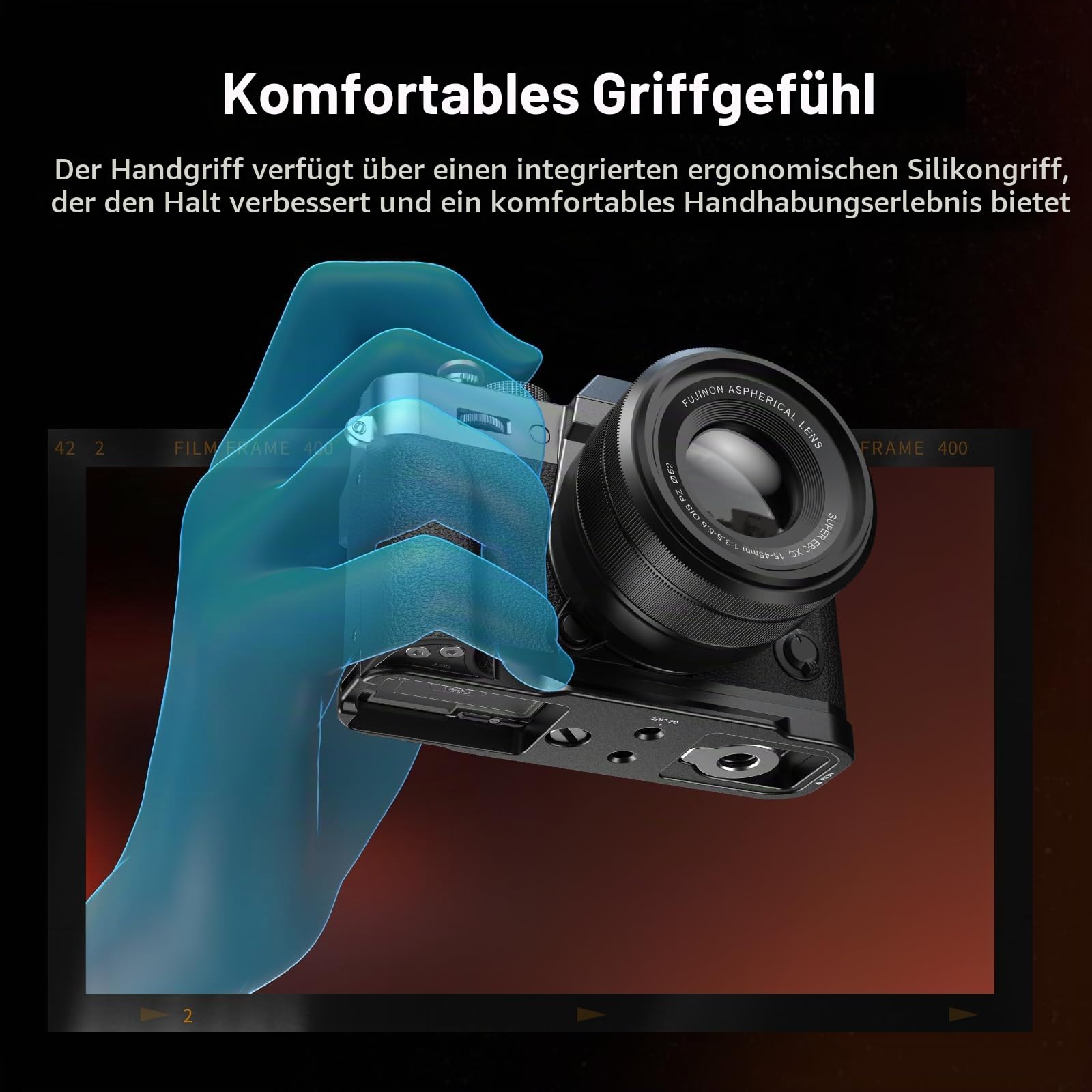smallrig-5663-l-griff-silikon-schwarz-f-r-fujifilm-x-t30-iii-ii-x-t30 image 4