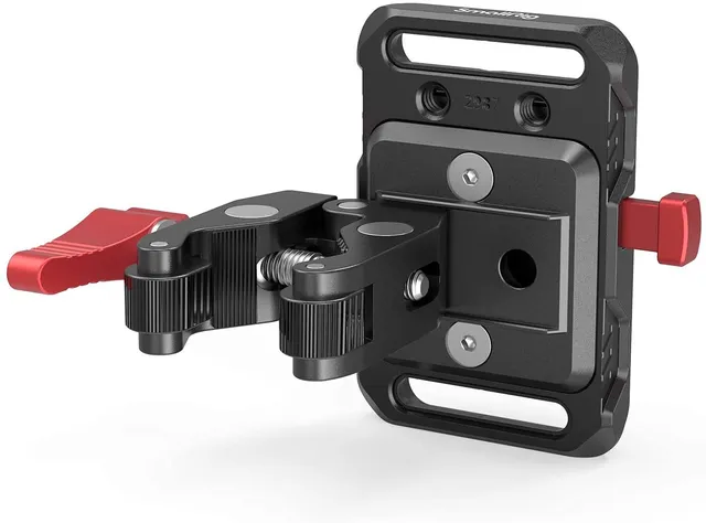 smallrig-2989-mini-v-mount-akku-platte-mit-super-klemme-f-r-15-30-mm image 1