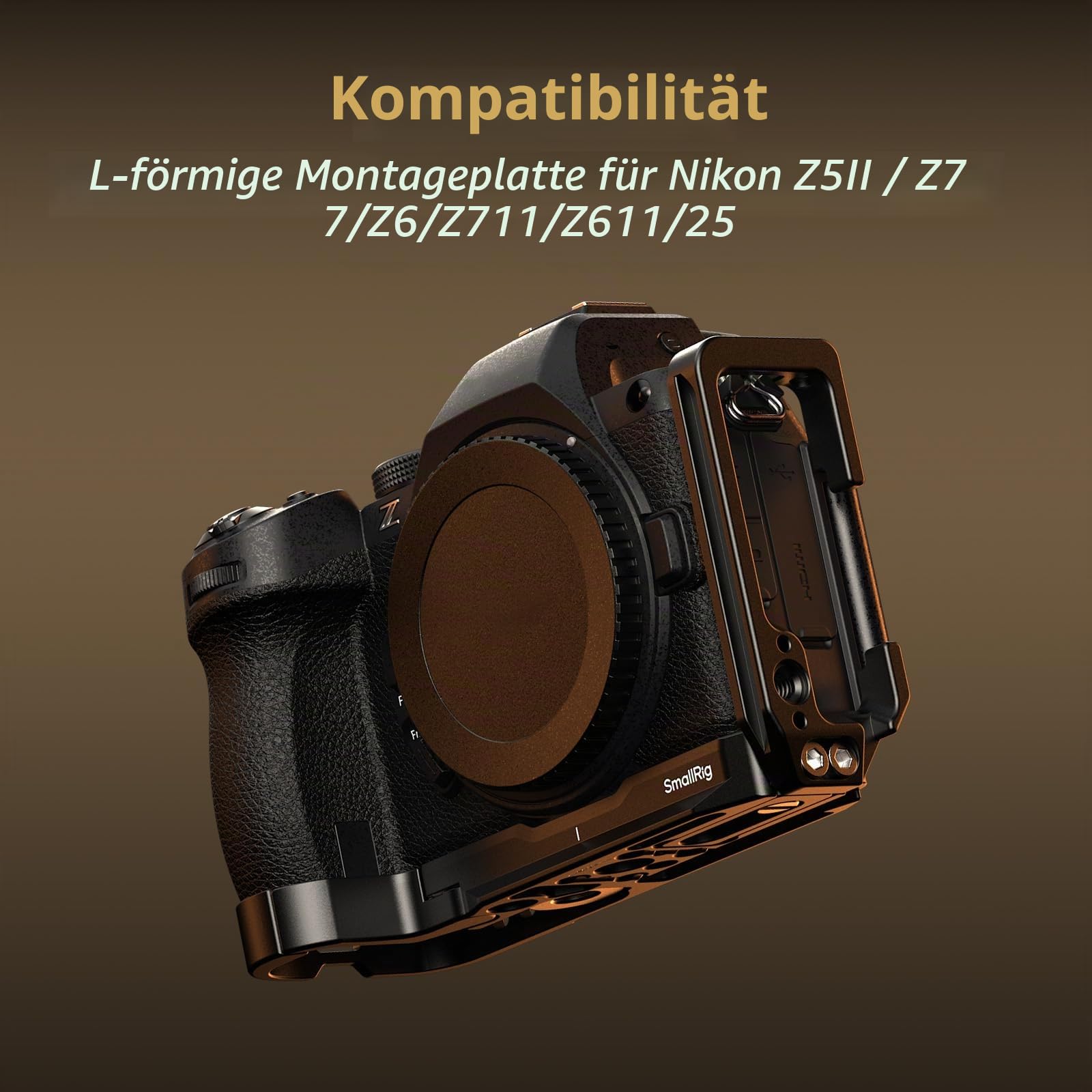 smallrig-5256-l-bracket-f-r-nikon-z5-ii-z5-z6-z6ii-z7-z7ii-arca image 2