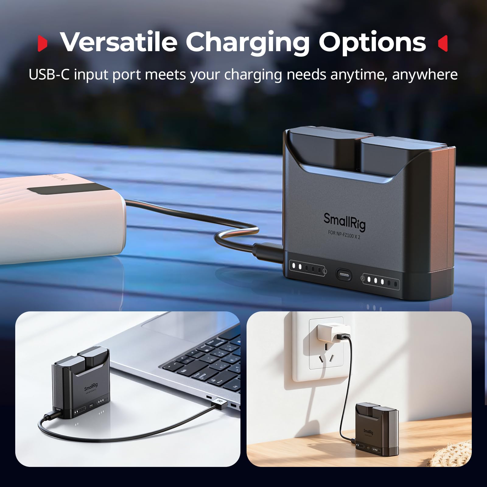 smallrig-np-fz100-akku-set-mit-dual-ladeger-t-2x-1940mah-usb-c-f-r-sony image 8