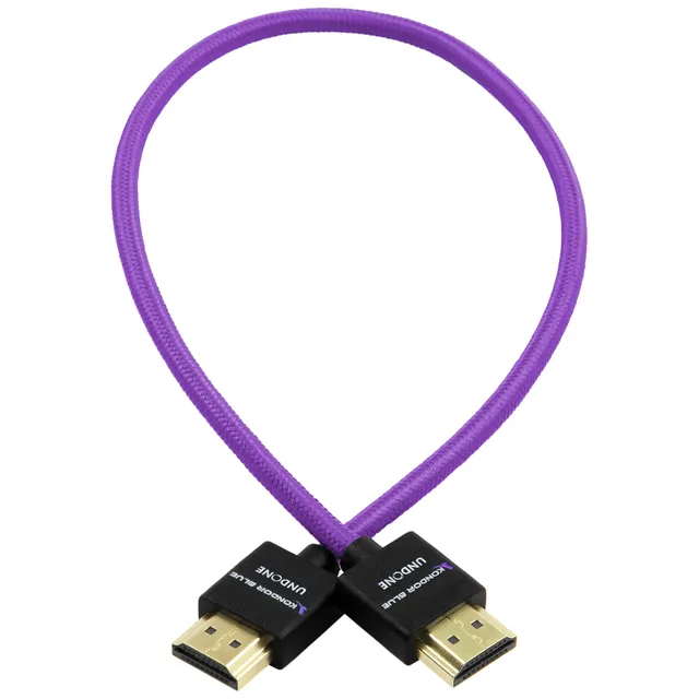 kondor-blue-gerald-undone-mk2-full-hdmi-kabel-gerade-geflochten-18-lila image 1