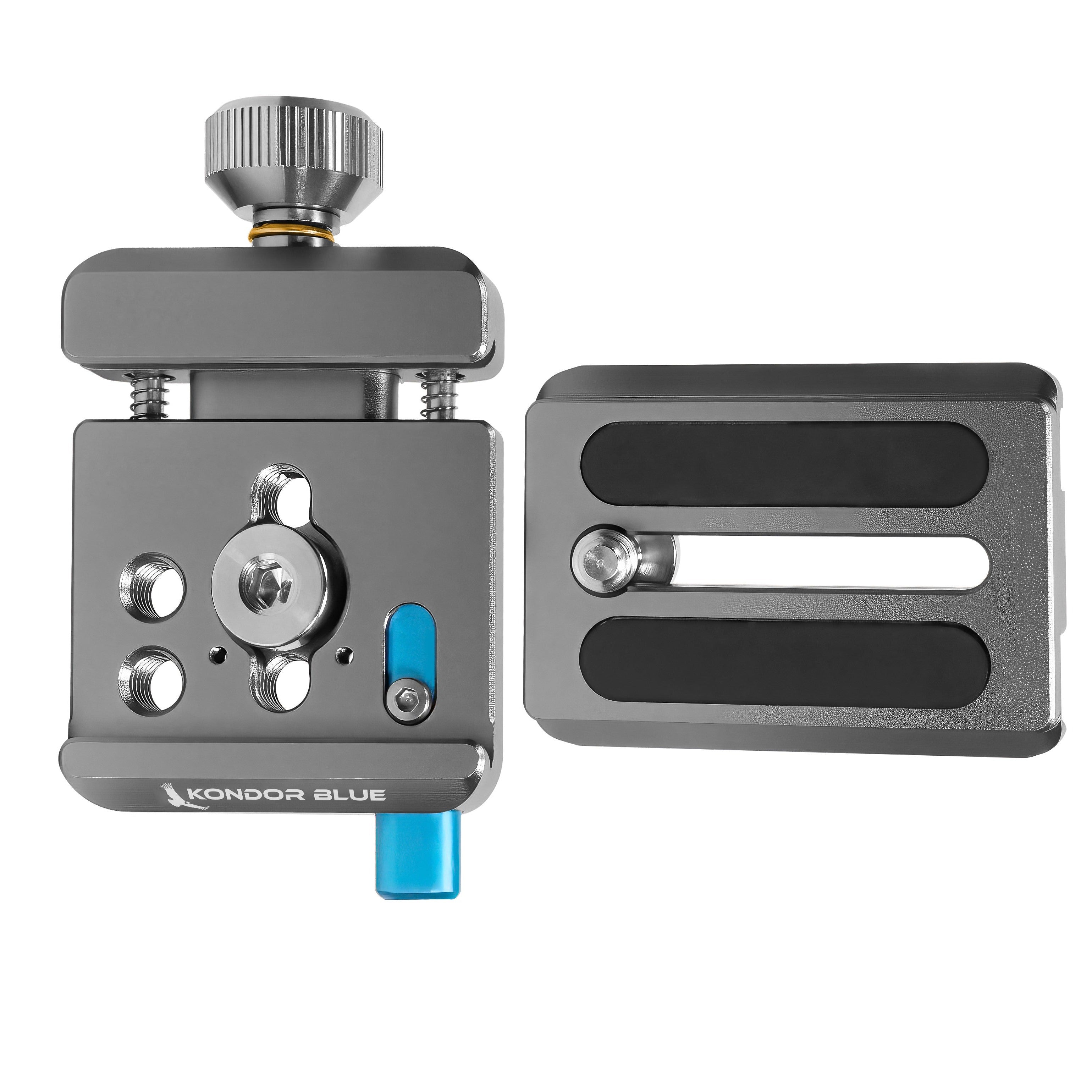 kondor-blue-arca-swiss-receiver-kamera-platte-schnellwechsel-klemme-mit-platte image 2