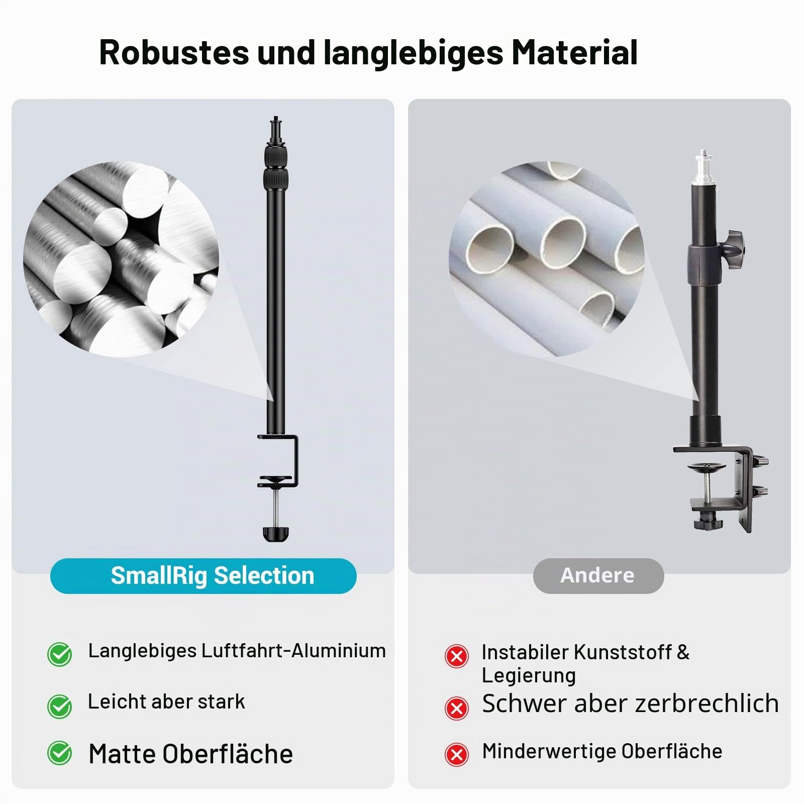 smallrig-3488-tisch-lichtstativ-mit-1-4-20-kugelkopf-f-r-kamera-ringlicht-und-st image 6
