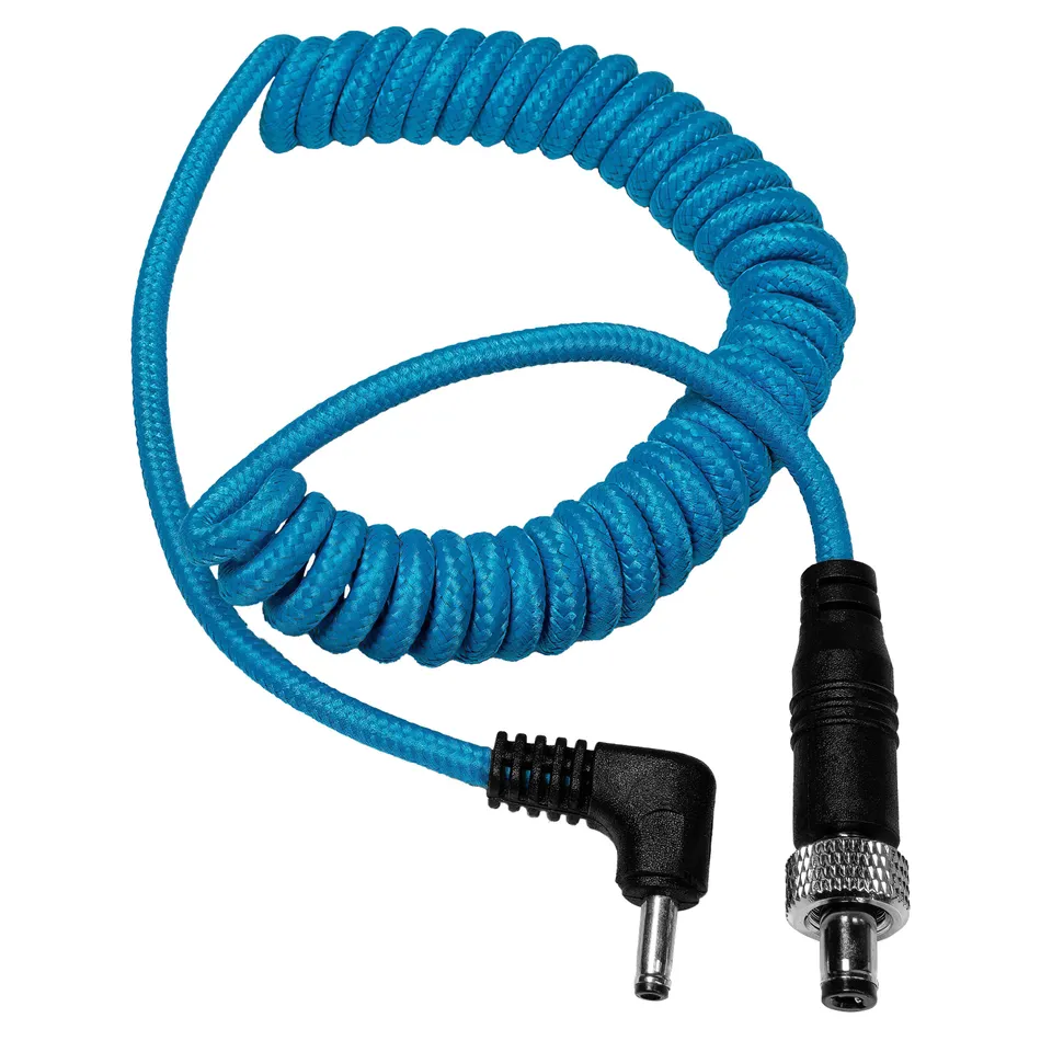 kondor-blue-dc-2-1mm-auf-dc-1-35mm-spiral-kabel-right-angle-40-81-cm image 1