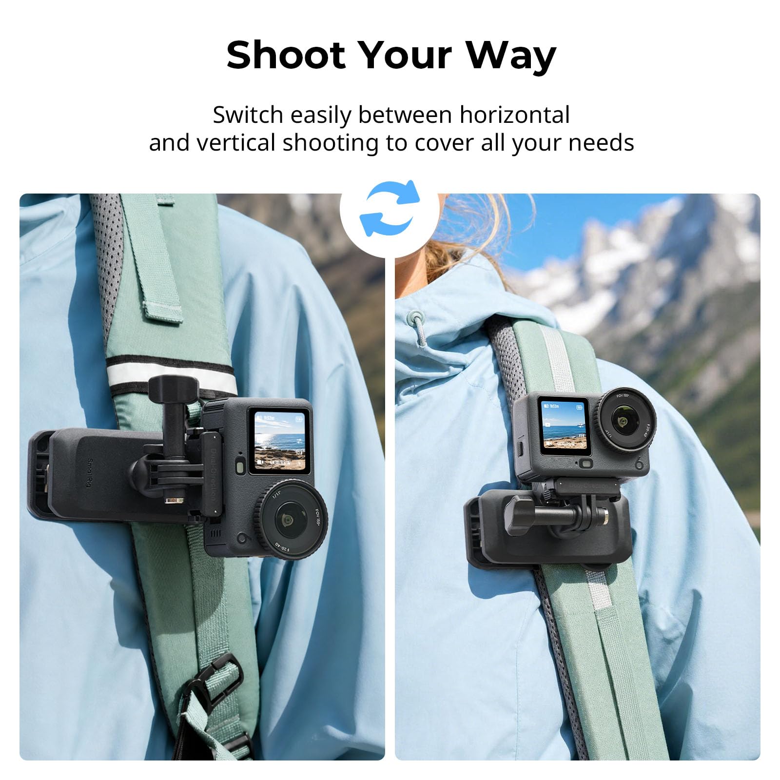 smallrig-6307-rucksack-clip-halterung-f-r-dji-osmo-action-6-nano image 4