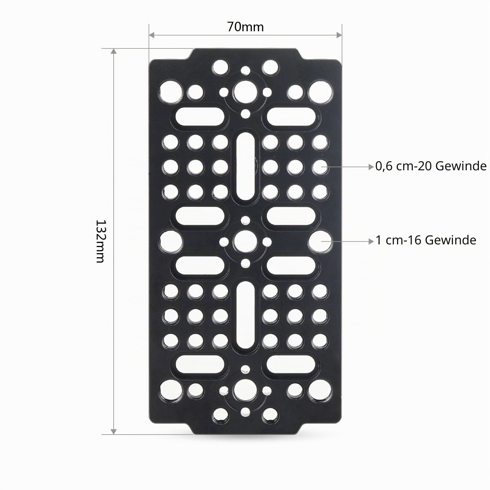 smallrig-1681-cheese-plate-montageplatte-mit-1-4-und-3-8-gewinden image 3