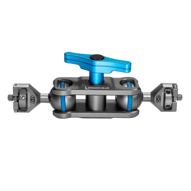 kondor-blue-cine-magic-arm-double-ballhead-1-4-friction-arm-f-r-monitor image 1