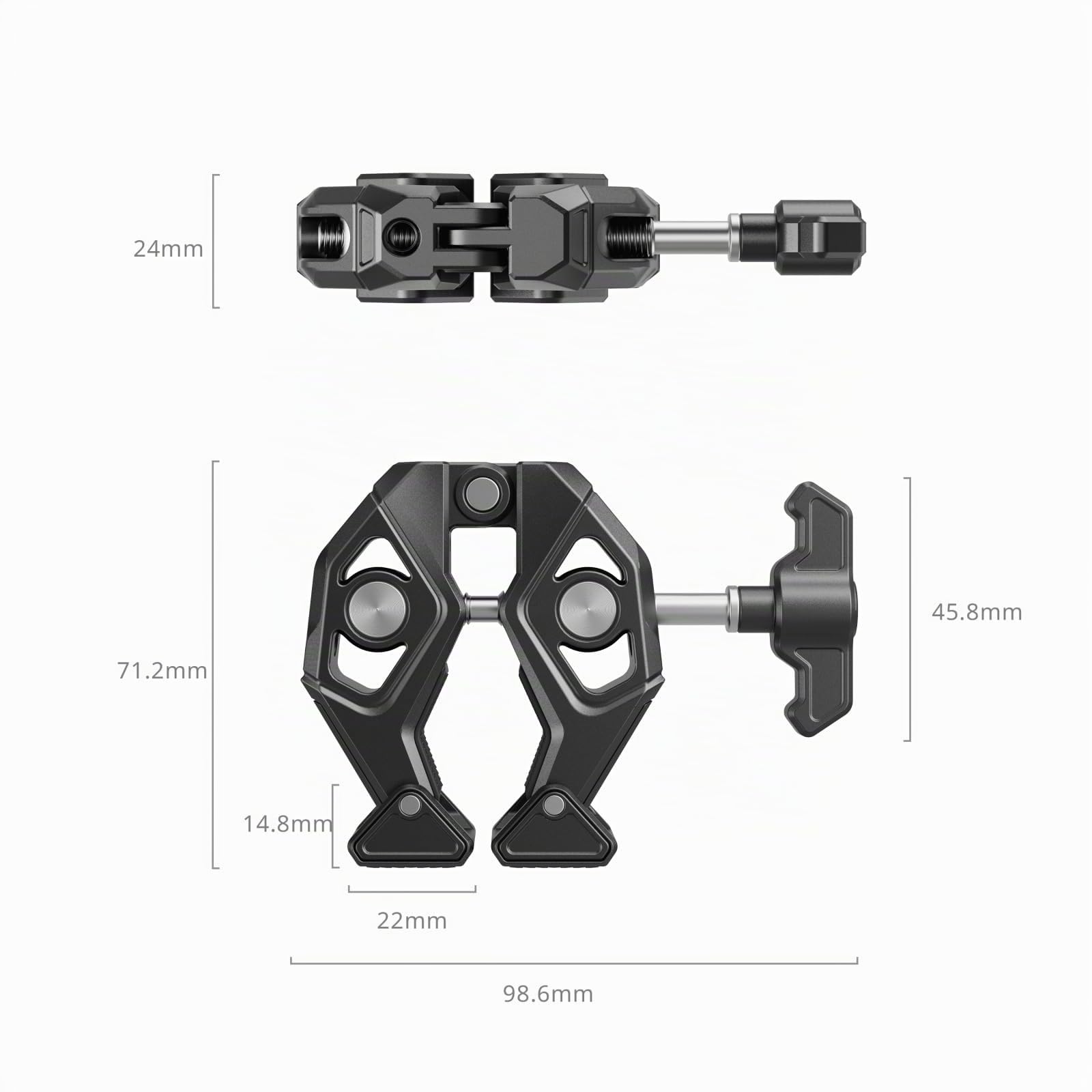 smallrig-5319-super-clamp-krabbenklemme-mit-1-4-20-gewinde-bis-50-mm image 7
