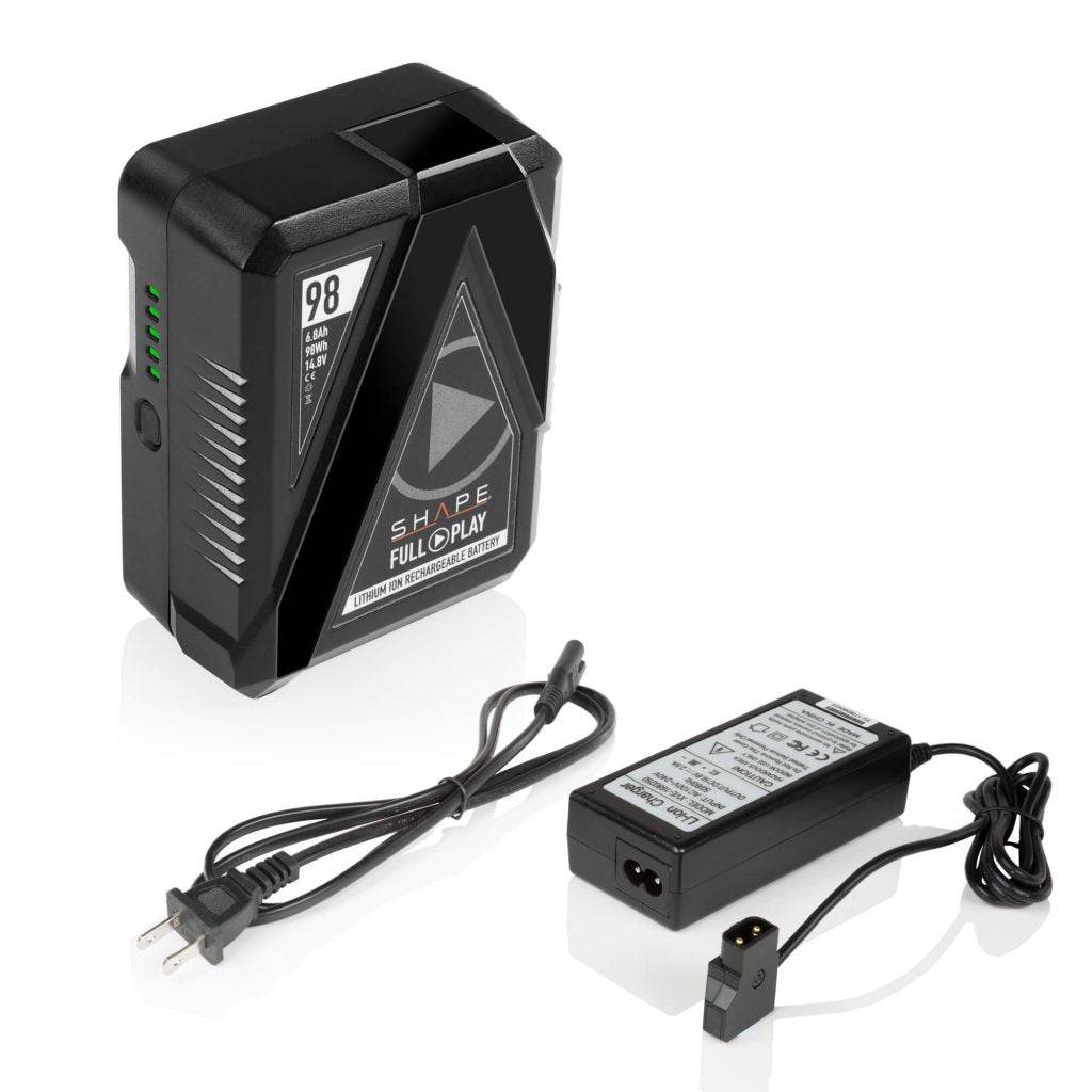 shape-full-play-98wh-v-mount-akku-d-tap-reise-ladeger-t-set image 1