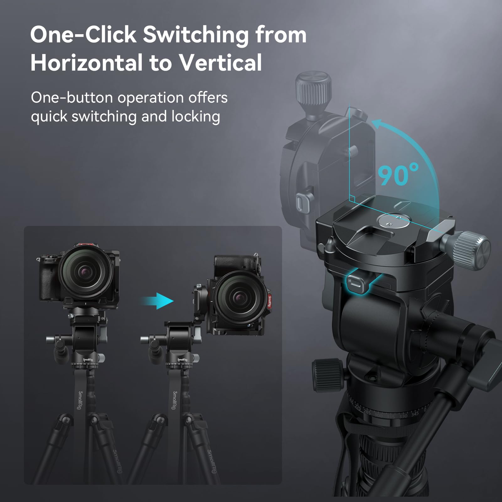 smallrig-freeblazer-ct195-4307-video-tripod-185-cm-2-in-1-stativ-einbeinstativ-5 image 2