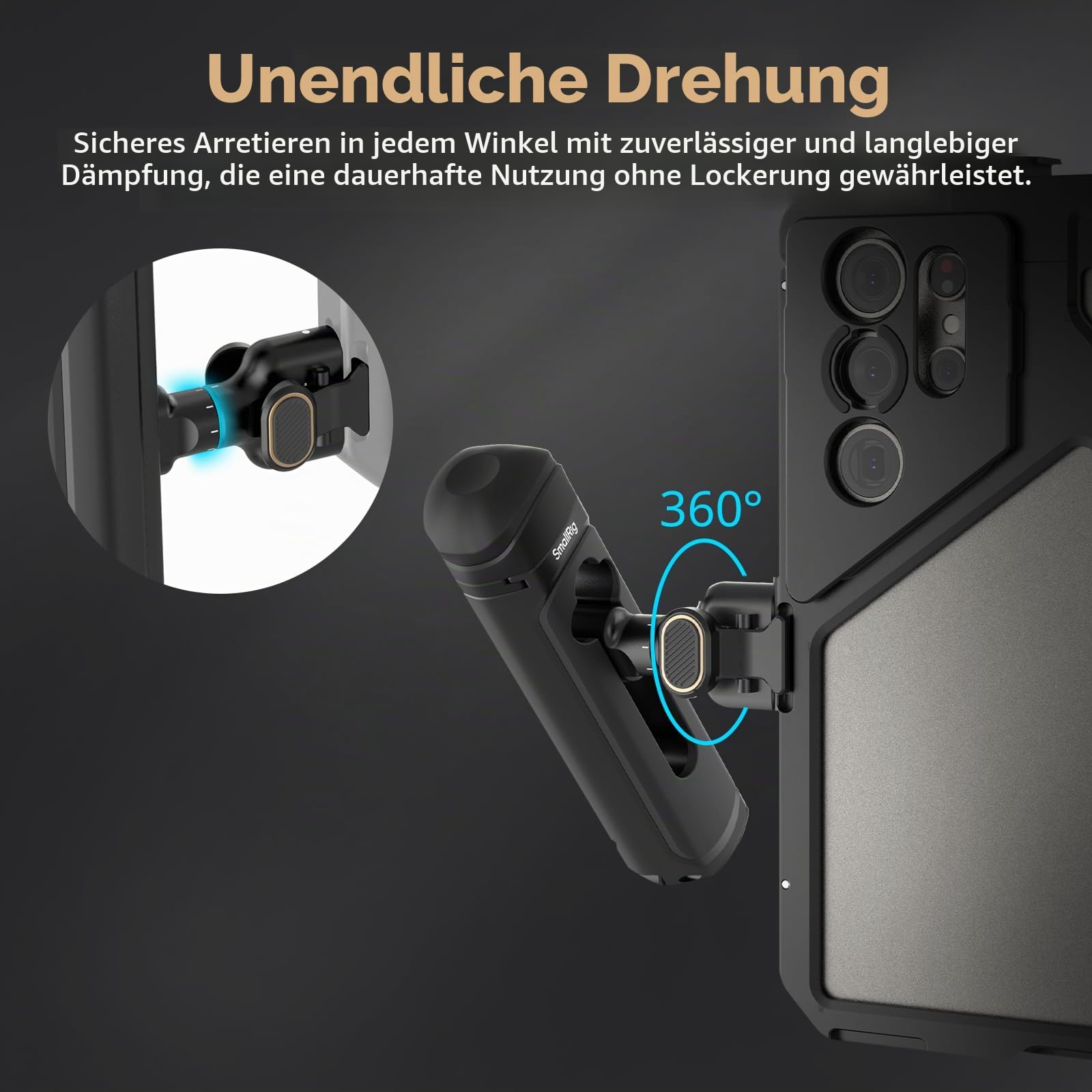 smallrig-4403b-quick-release-seitengriff-f-r-4299-phone-cage-und-iphone-17-16-15 image 2