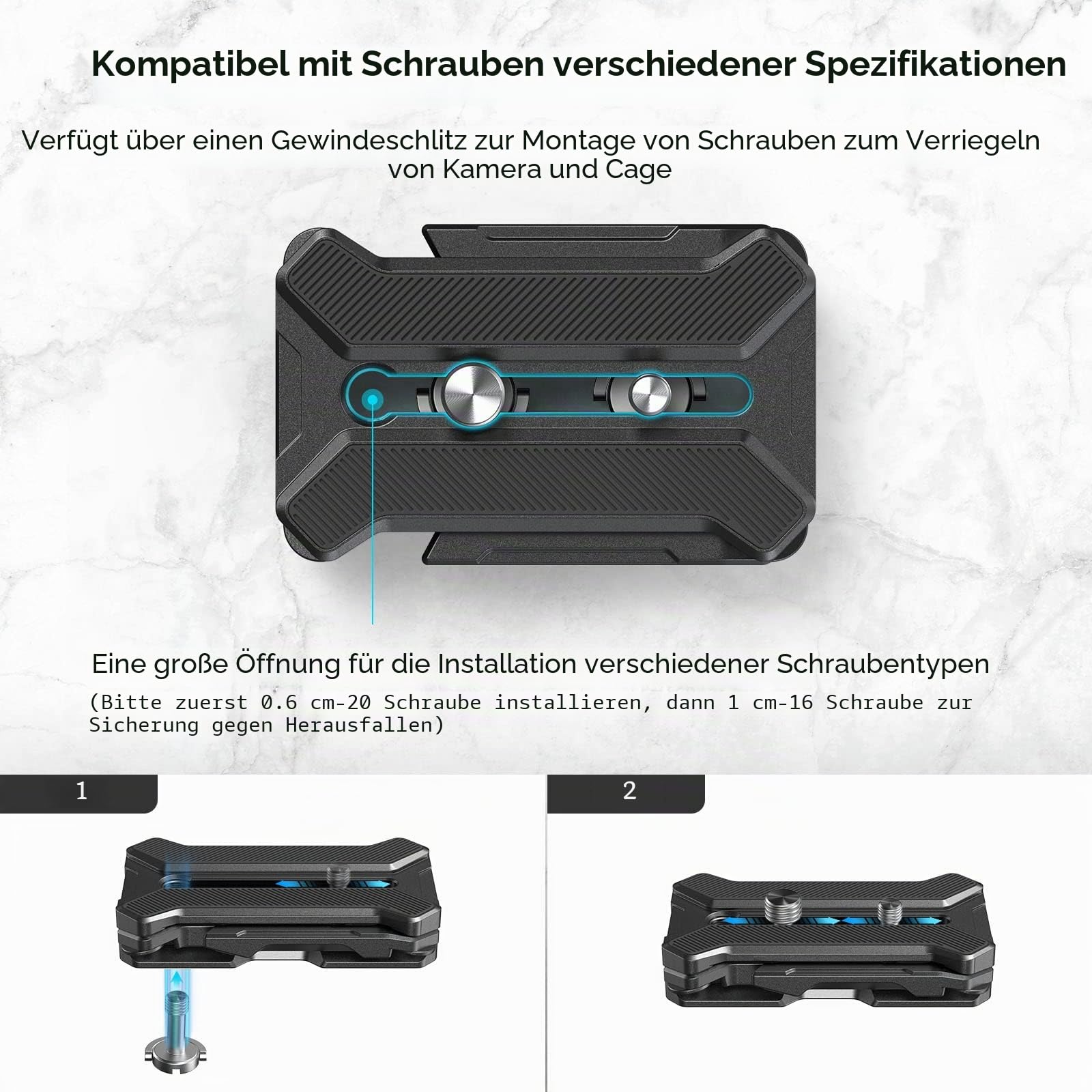 smallrig-3913-schnellwechselplatte-f-r-arca-typ-mit-faltbarer-vierfu-halterung-2 image 4