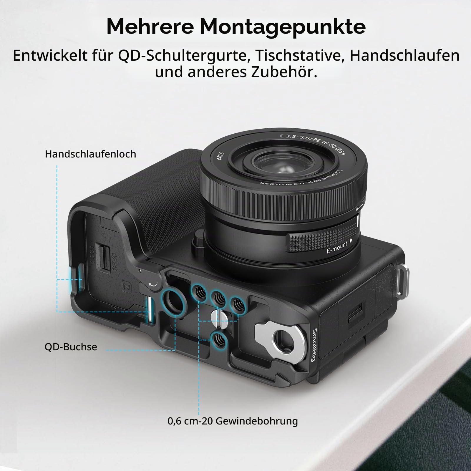 smallrig-4950-grundplatte-mit-arca-platte-f-r-sony-zv-e10-ii image 4