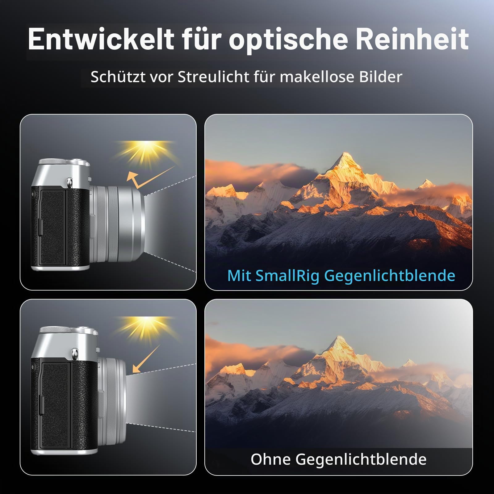 smallrig-5849-gegenlichtblende-silber-f-r-fujifilm-x100vi-x100v-mit-49mm-adapter image 3