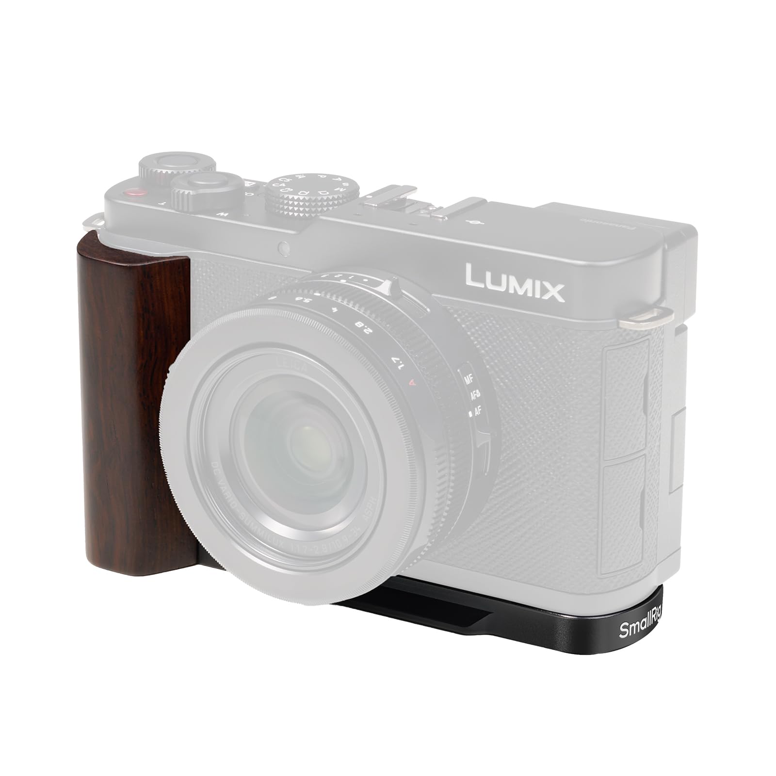 smallrig-5942-l-f-rmiger-holzgriff-schwarz-f-r-panasonic-lumix-l10 image 1