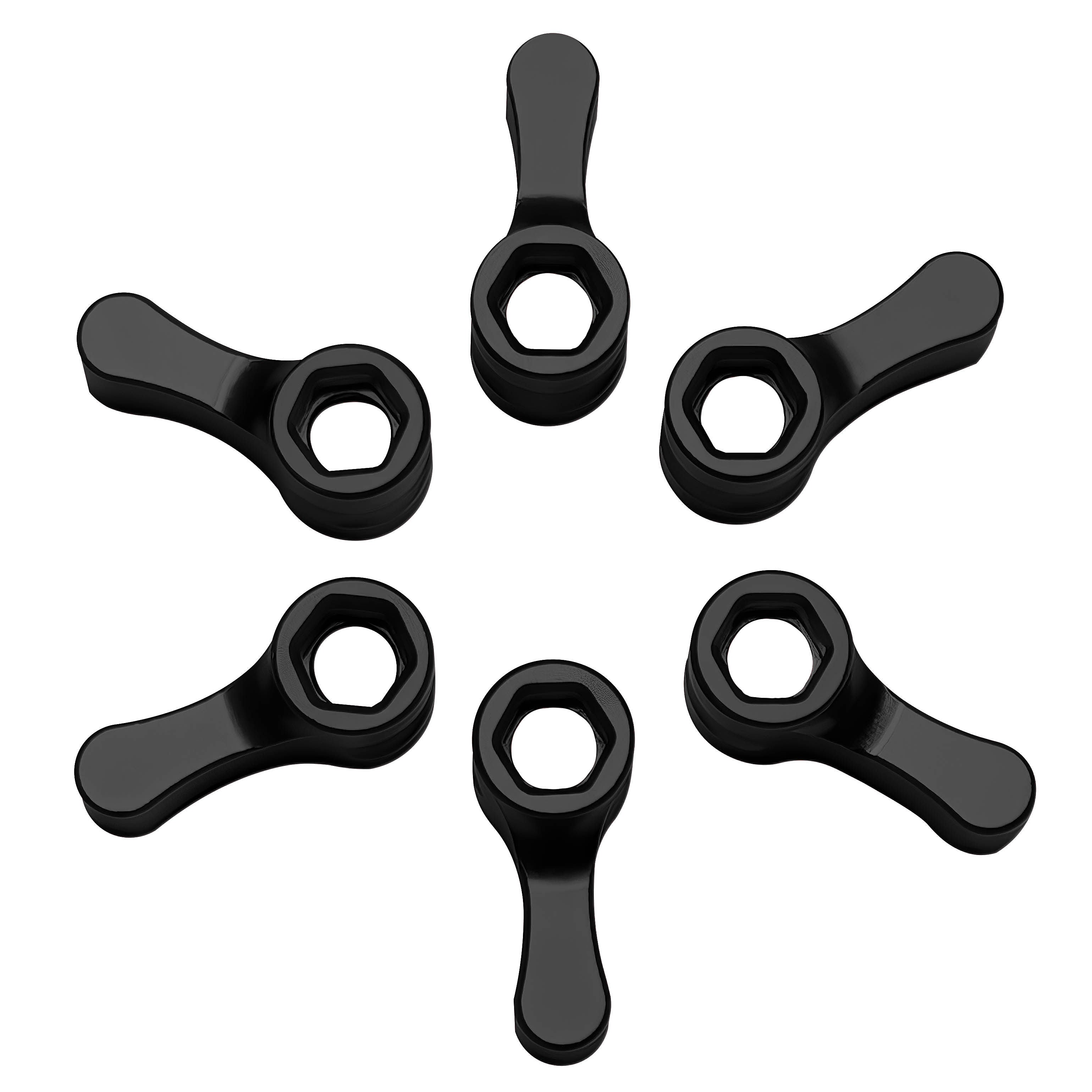 kondor-blue-raven-black-knob-pack-ersatzkn-pfe-2er-6er-pack image 4